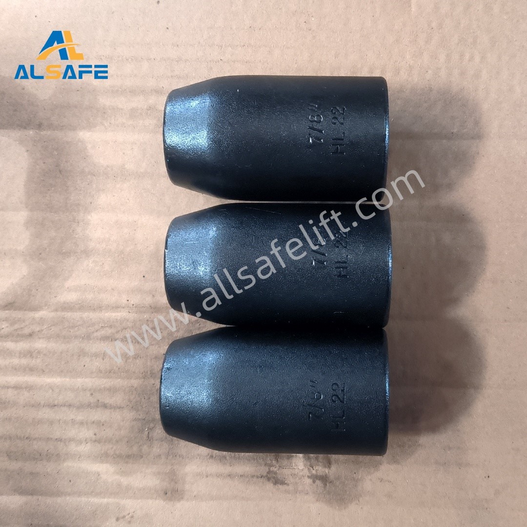 Steel fil kòd Ferrules